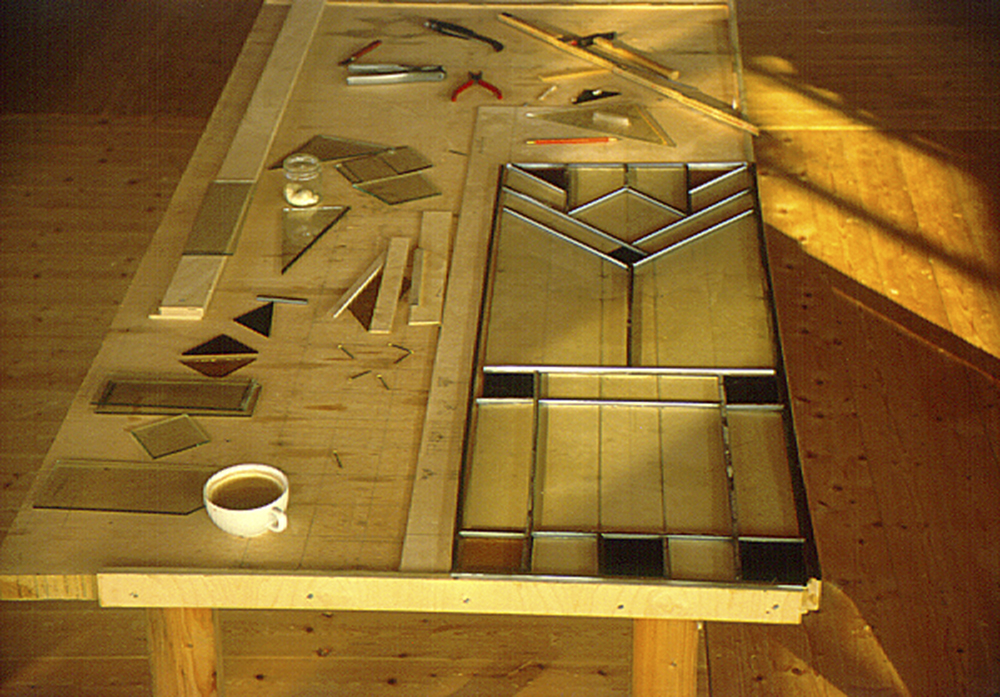 Antikverglasung Verlötung