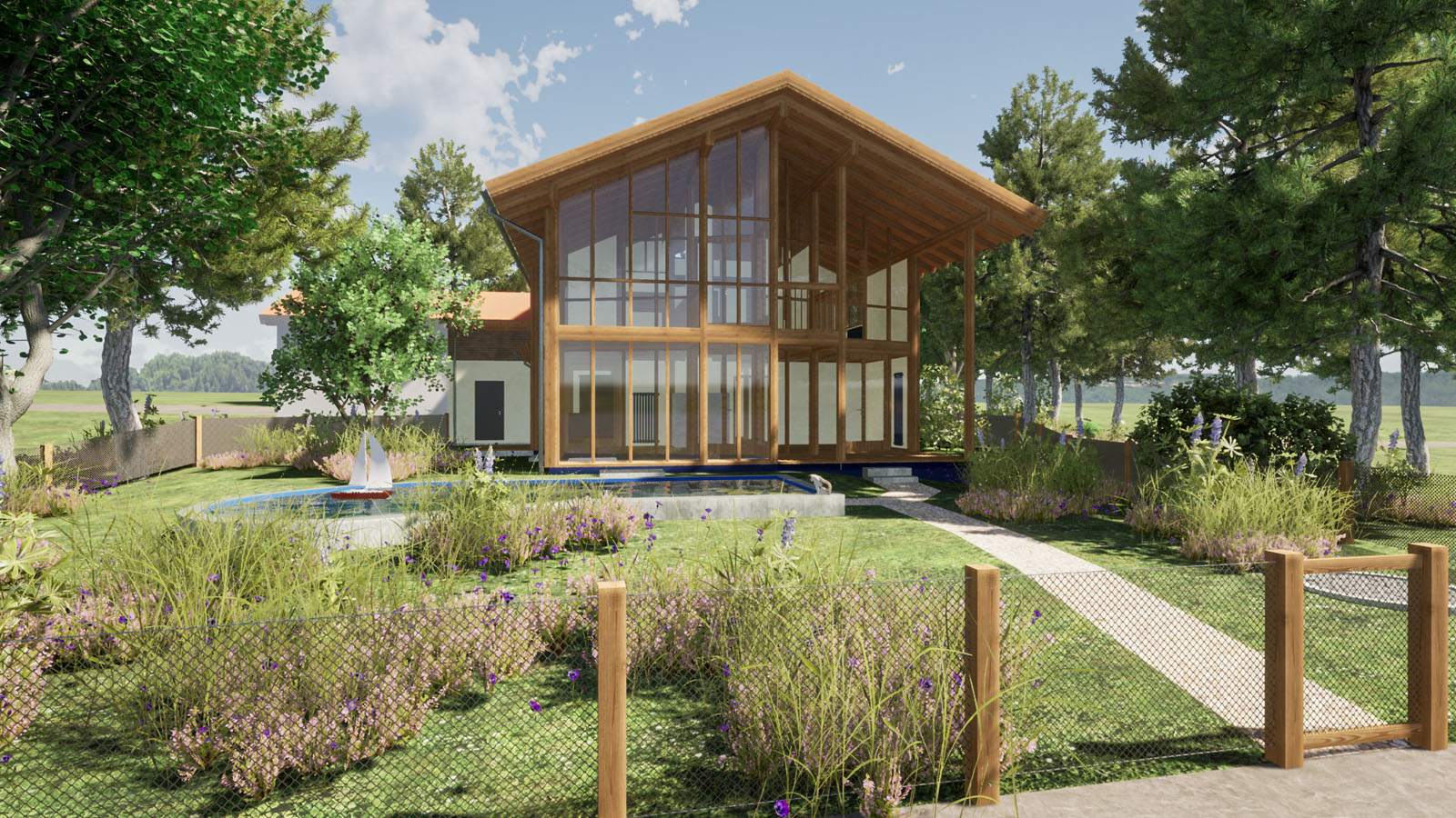 Holzskeletthaus in Amerang